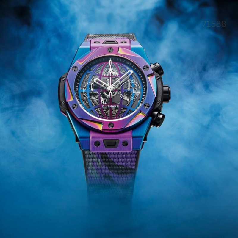 TW-1102156 13A New Collection Hub_lot Black Magic Watch!