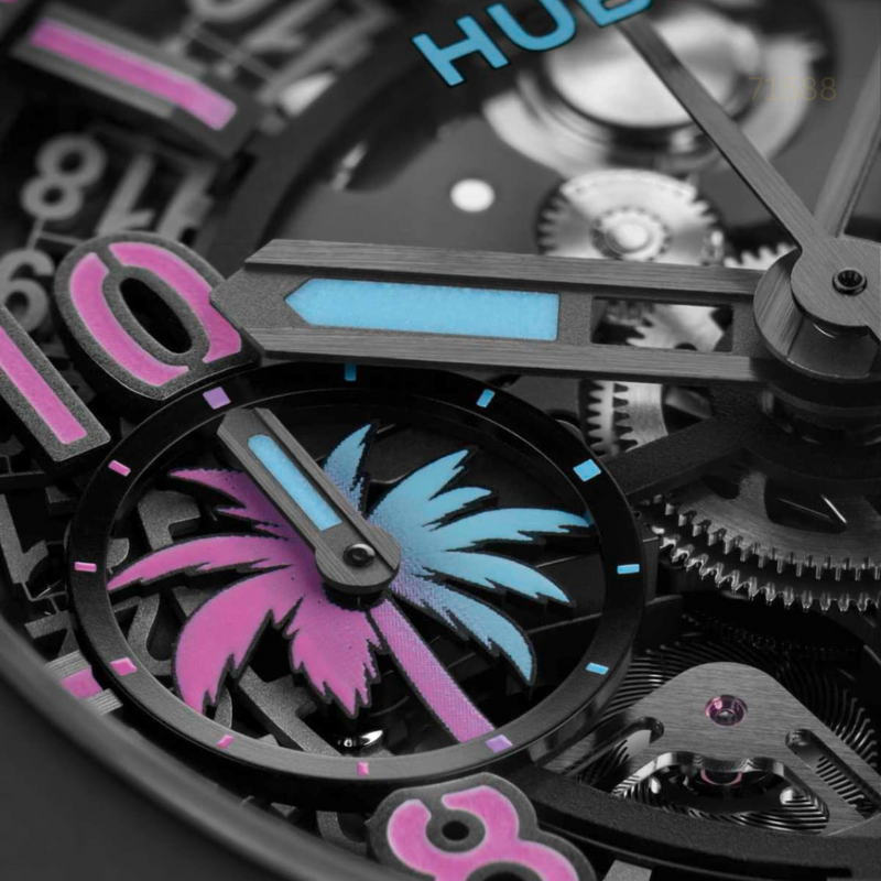 TW-1102156 13A New Collection Hub_lot Black Magic Watch!