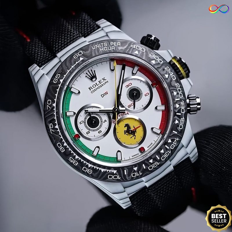 X159-11256 121P Series RO_LEX Black White Dial Watch/