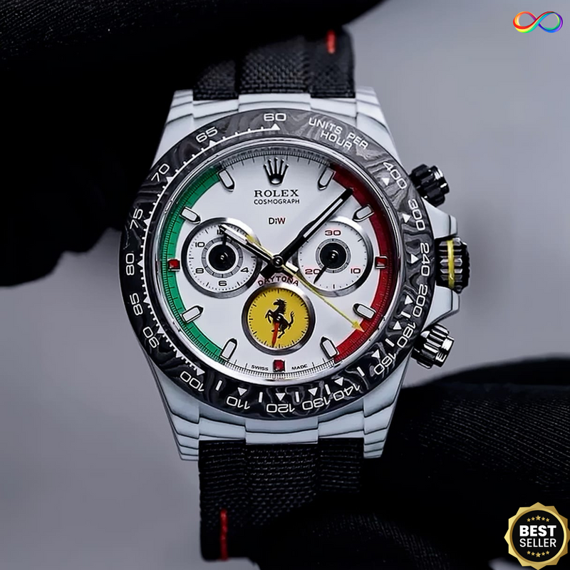 X159-11256 121P Series RO_LEX Black White Dial Watch/