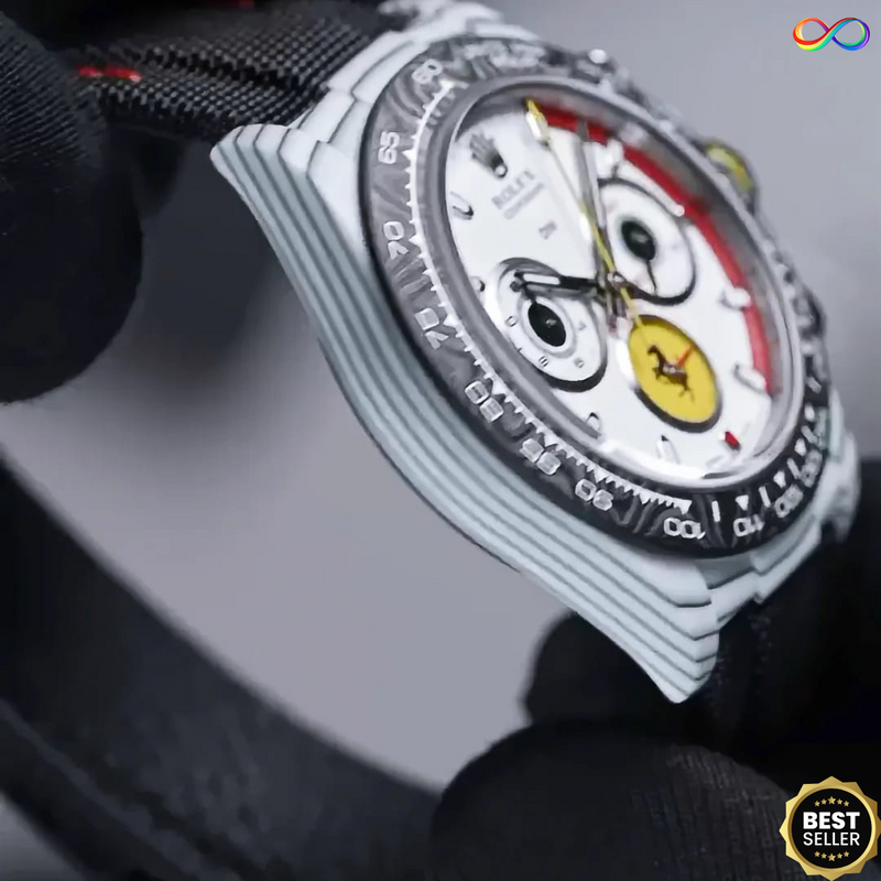 X159-11256 121P Series RO_LEX Black White Dial Watch/