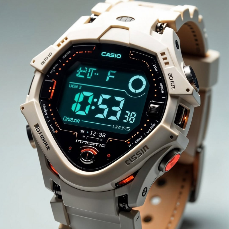 FC-135-F156M 2025 SMART PRO SOLAR SILVER WATCH.